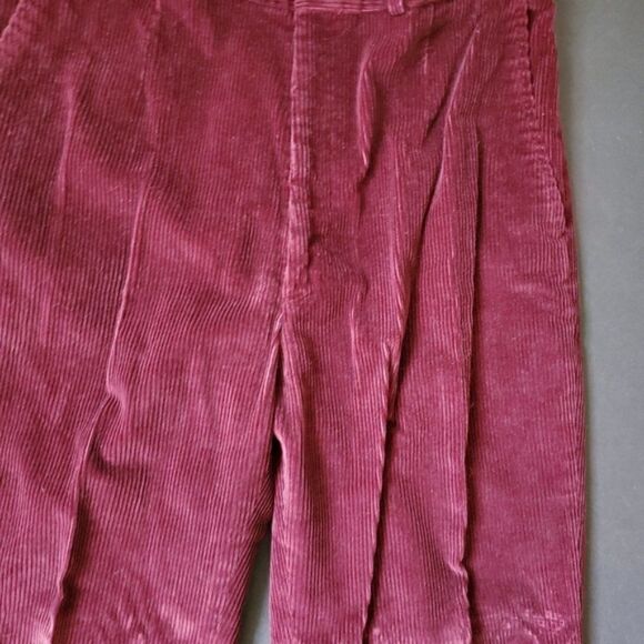 Preswick and Moore maroon corduroy pants - Picture 5 of 11